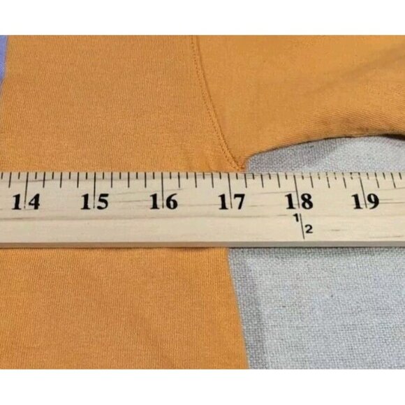 CHAMPION T Shirt Men's Small Purple Logo Graphic Yellow Short Sleeve Crew Neck - Picture 4 of 10